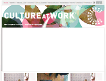Tablet Screenshot of cultureatwork.com.au